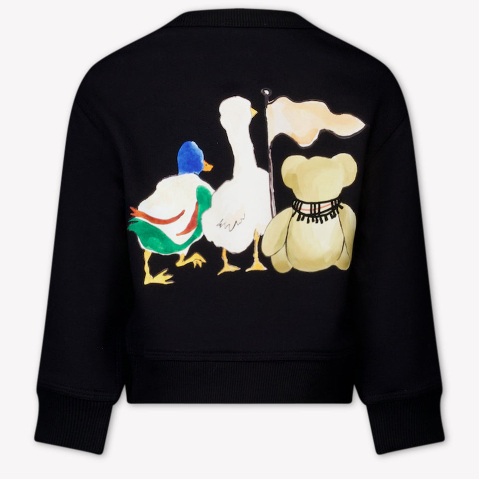 Burberry Kinder Unisex Trui In Zwart