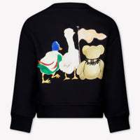 Burberry Kinder Unisex Trui In Zwart