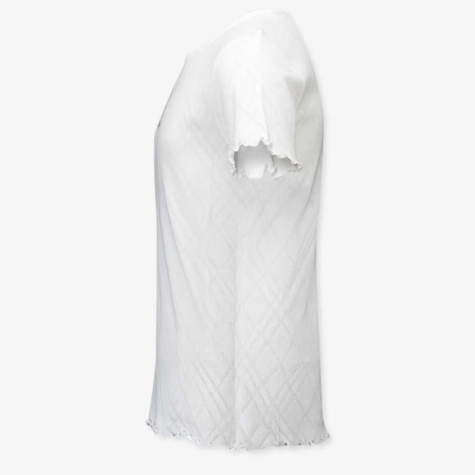 Burberry Kinder Meisjes T-Shirt In Wit