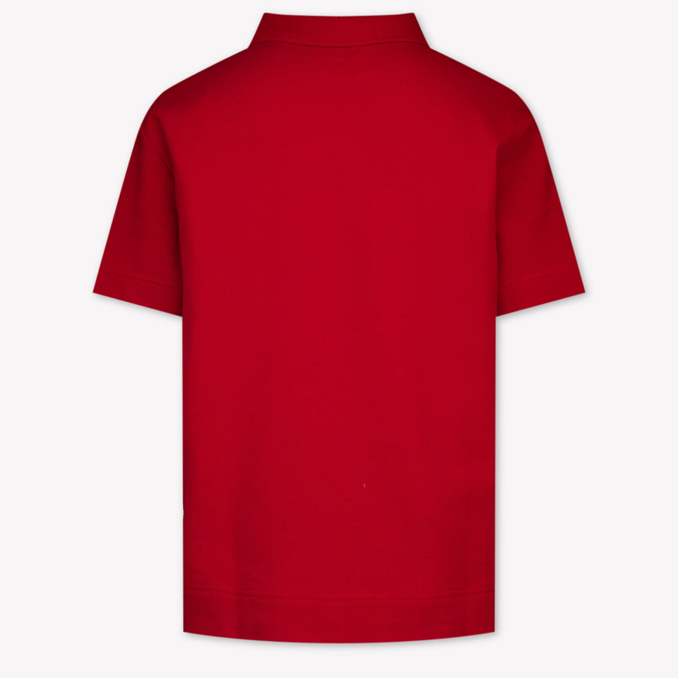 Burberry Kinder Jongens Polo In Rood