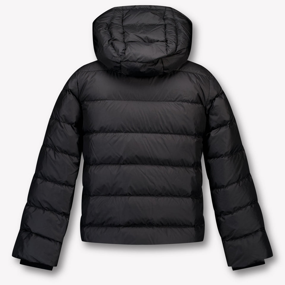 Burberry Kinder Unisex Winterjas In Zwart
