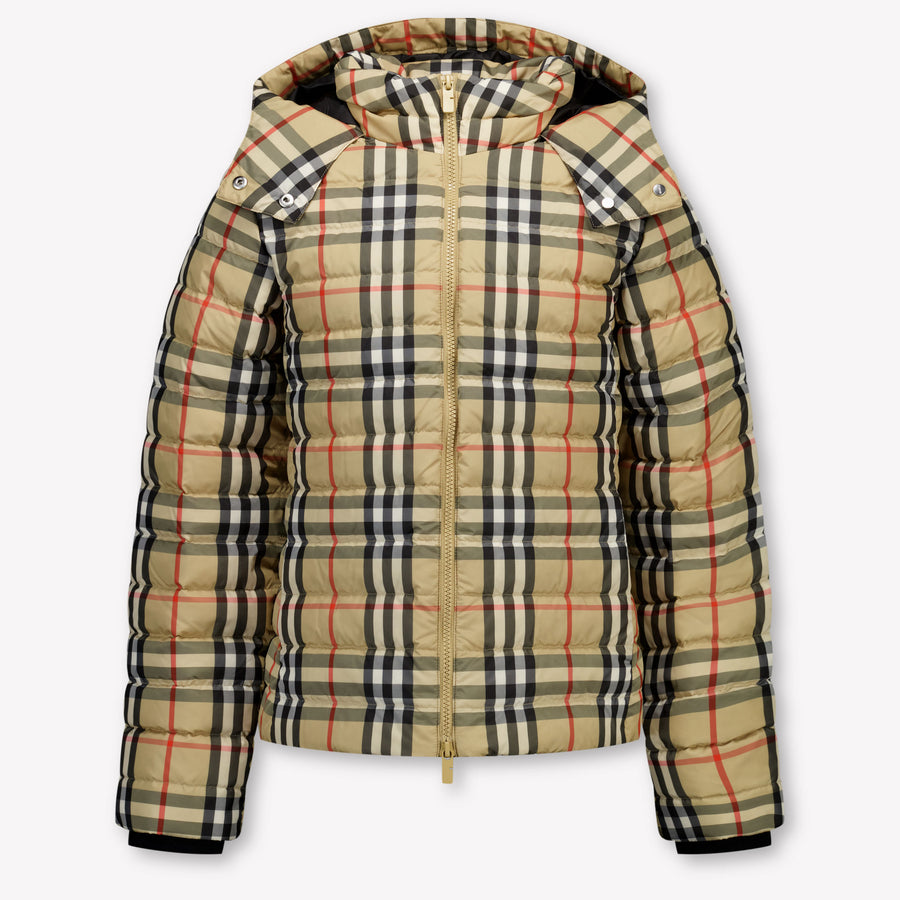 Burberry Cecilia Kinder Meisjes Winterjas In Beige
