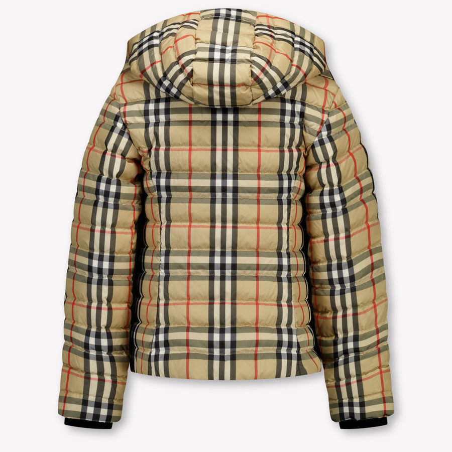Burberry Cecilia Kinder Meisjes Winterjas In Beige