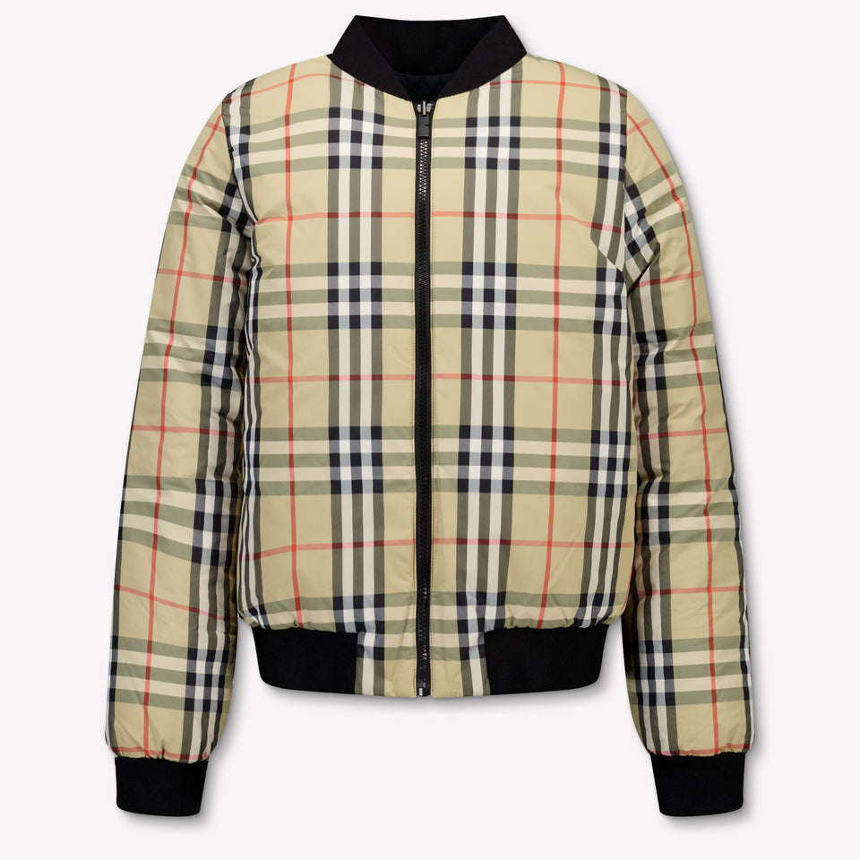 Burberry Brady Kinder Jongens Winterjas In Zwart
