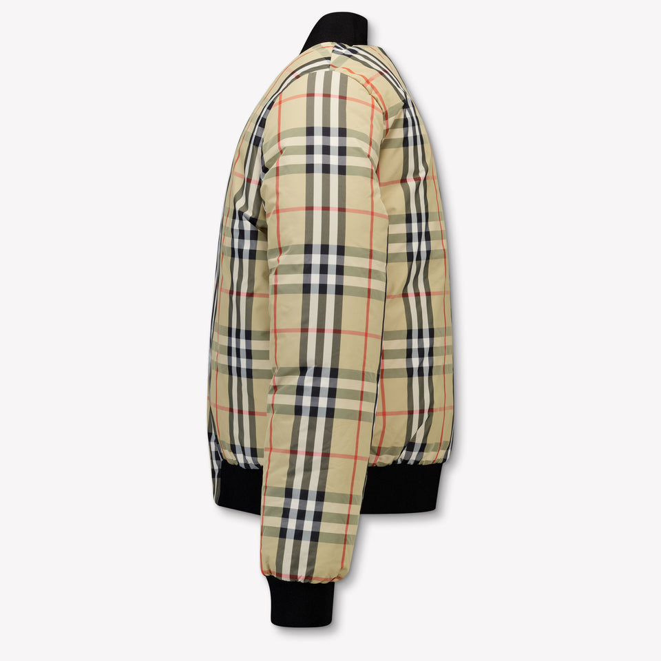 Burberry Brady Kinder Jongens Winterjas In Zwart