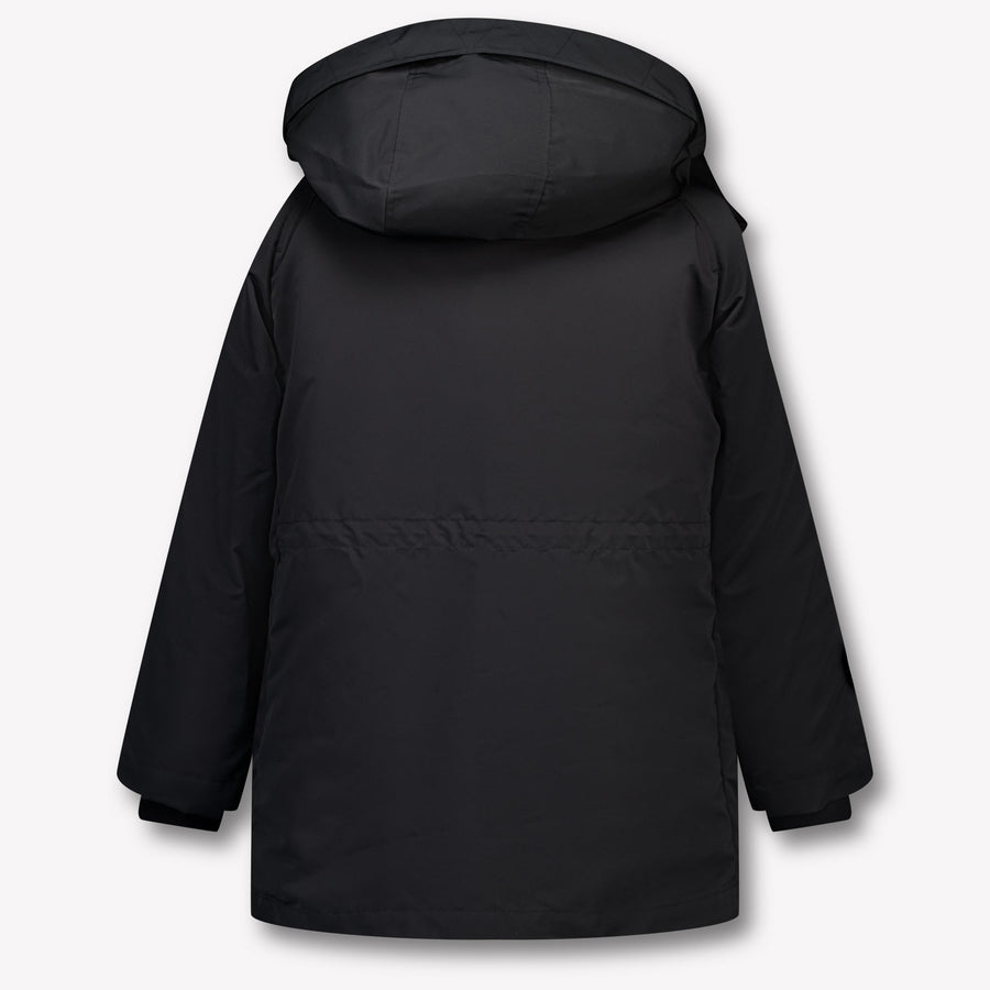 Burberry Brady Kinder Jongens Winterjas In Zwart