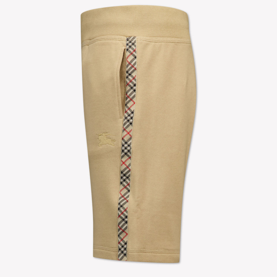 Burberry Kinder Jongens Shorts In Zand
