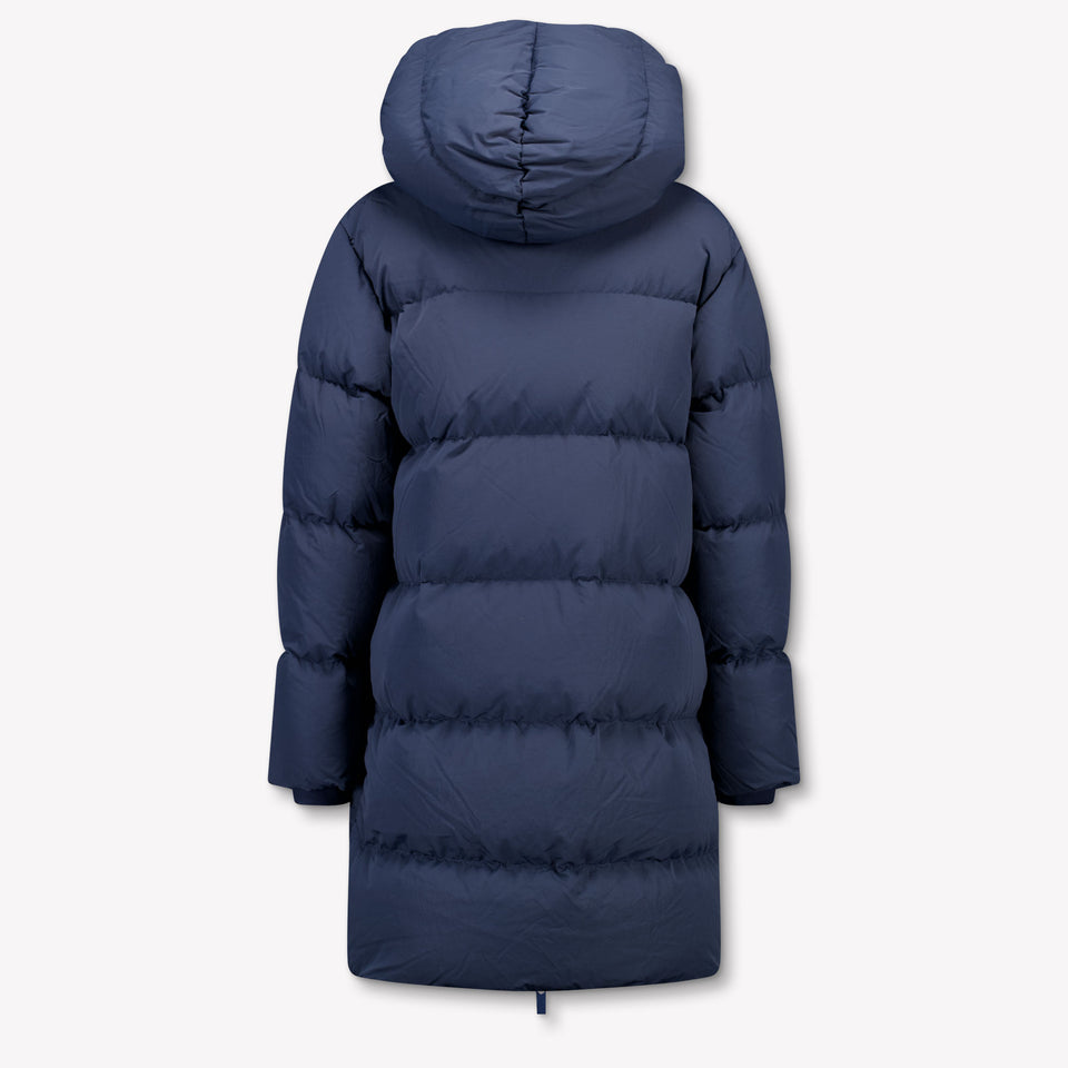 Burberry George Kinder Jongens Winterjas In Donker Blauw