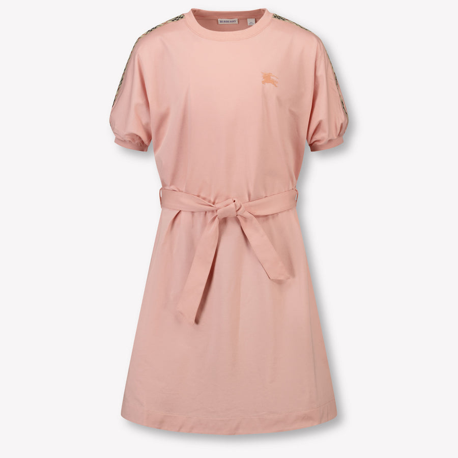 Burberry Kinder Meisjes Jurk In Licht Roze