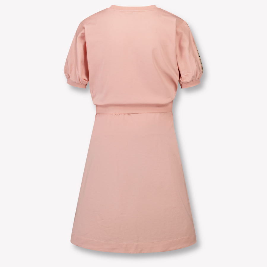 Burberry Kinder Meisjes Jurk In Licht Roze