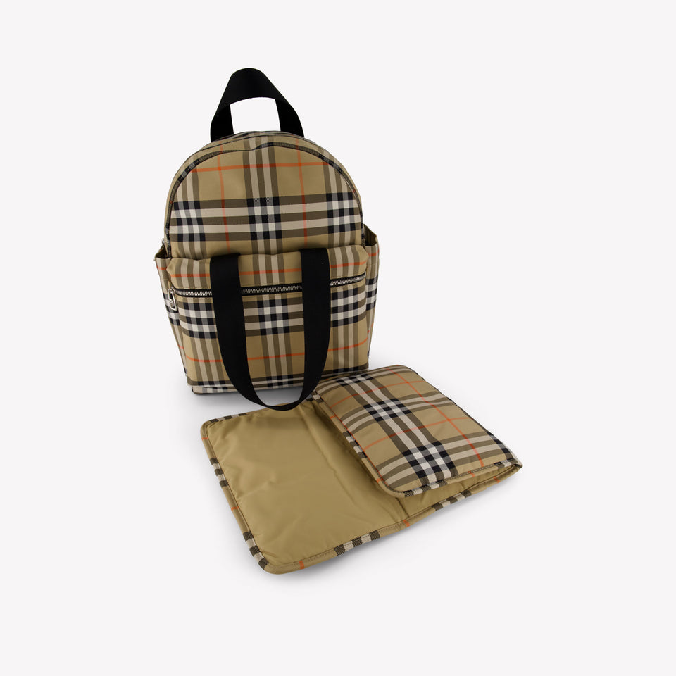 Burberry Baby Unisex Luiertas In Beige