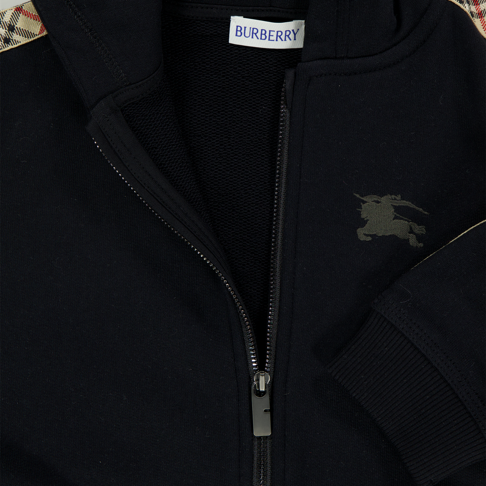 Burberry Baby Jongens Vest In Zwart
