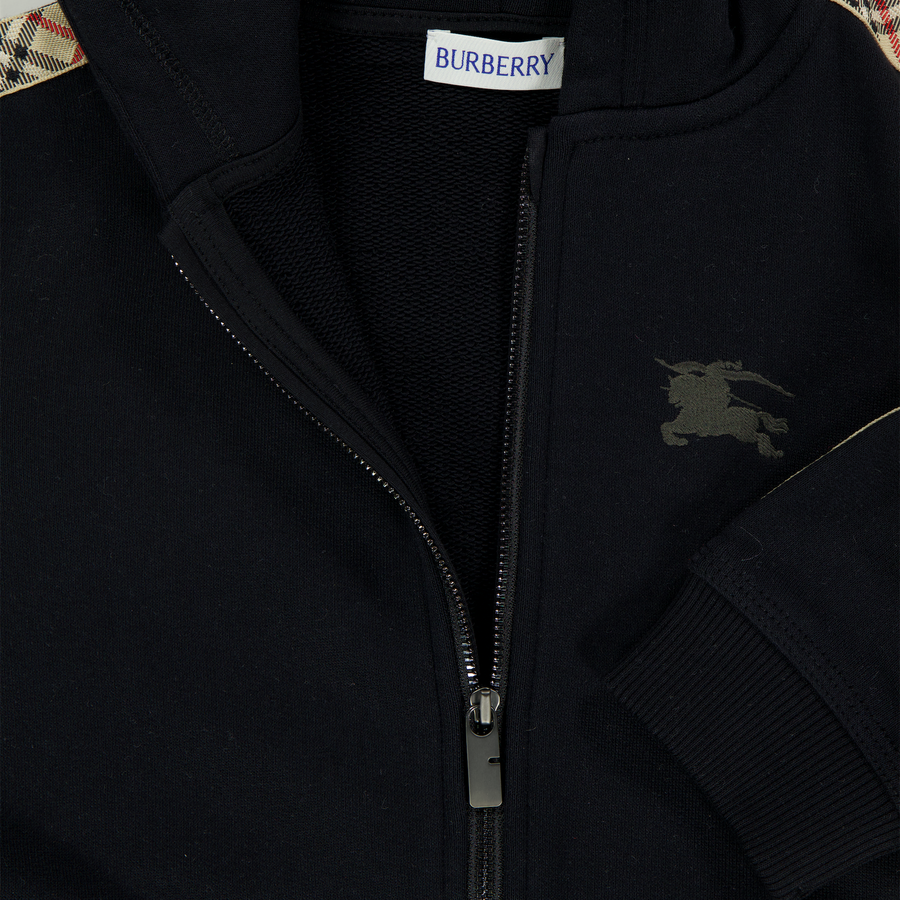 Burberry Baby Jongens Vest In Zwart