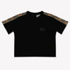 Burberry Cedar Baby Unisex T-Shirt In Zwart