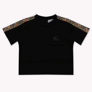 Burberry CEDAR Baby Unisex T-Shirt In Zwart