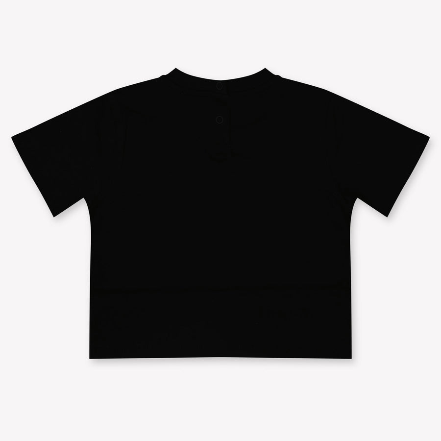 Burberry CEDAR Baby Unisex T-Shirt In Zwart