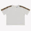 Burberry CEDAR Baby Unisex T-Shirt In Wit