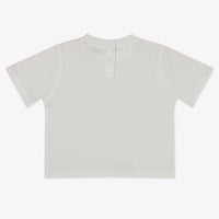 Burberry Cedar Baby Unisex T-Shirt In Wit