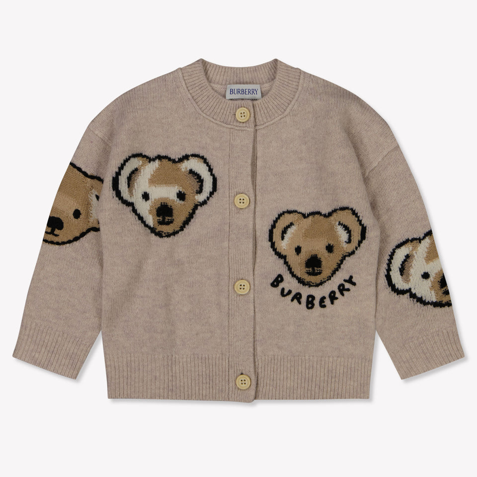 Burberry Baby Unisex Vest In Licht Beige