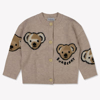 Burberry Baby Unisex Vest In Licht Beige