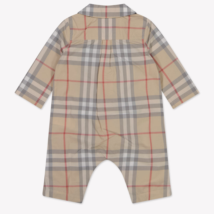 Burberry Andreas Baby Jongens Boxpakje In Licht Beige