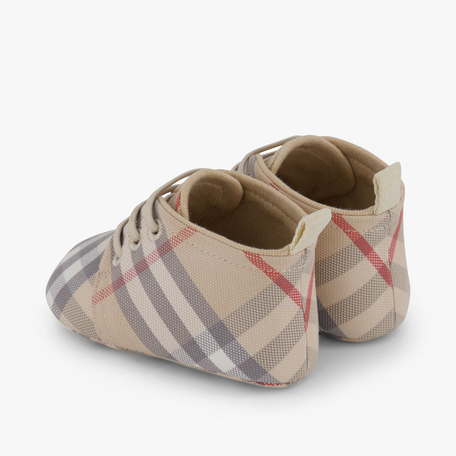 Burberry Baby Jongens Schoenen In Licht Beige