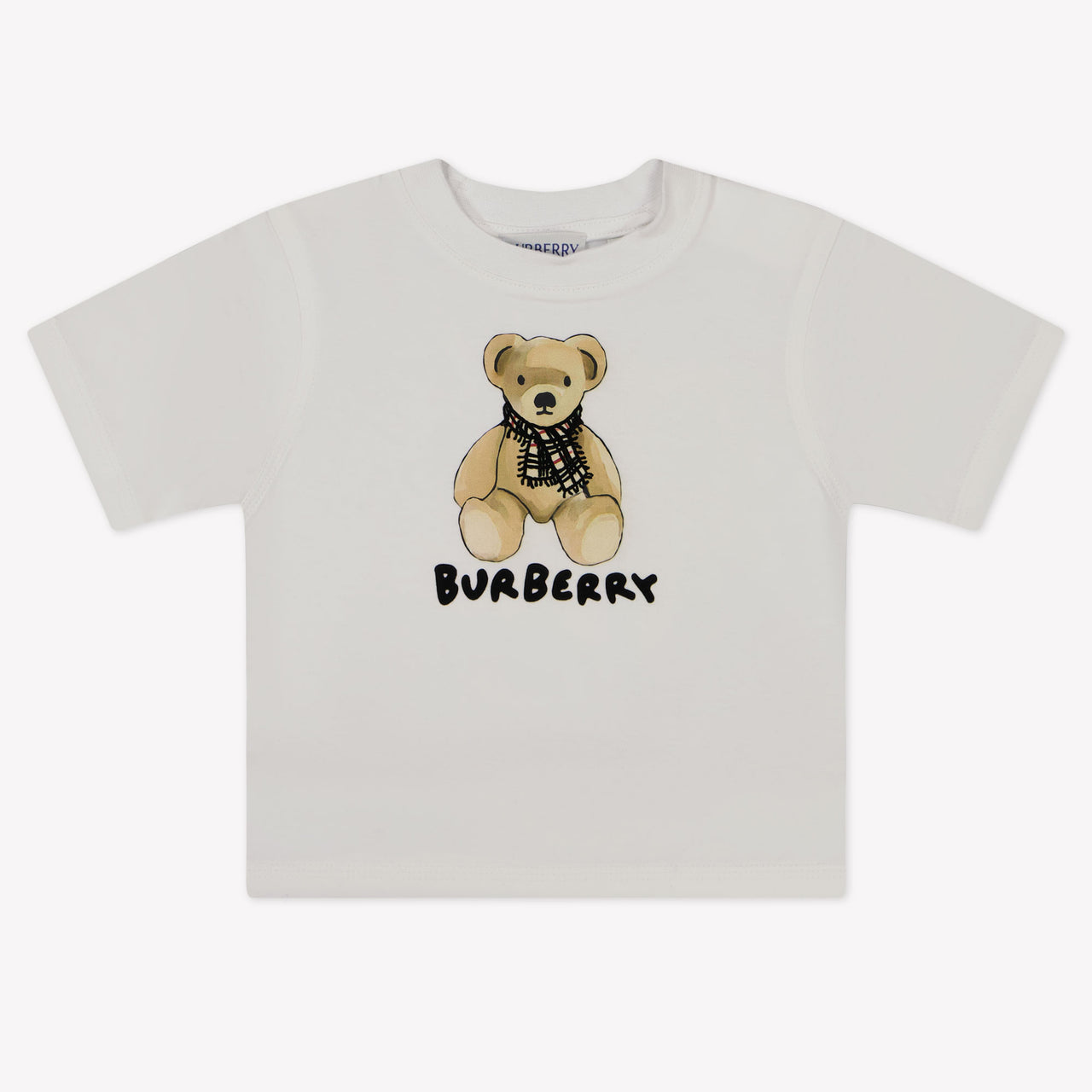Burberry Baby Unisex T-Shirt In Wit