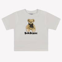 Burberry Baby Unisex T-Shirt In Wit