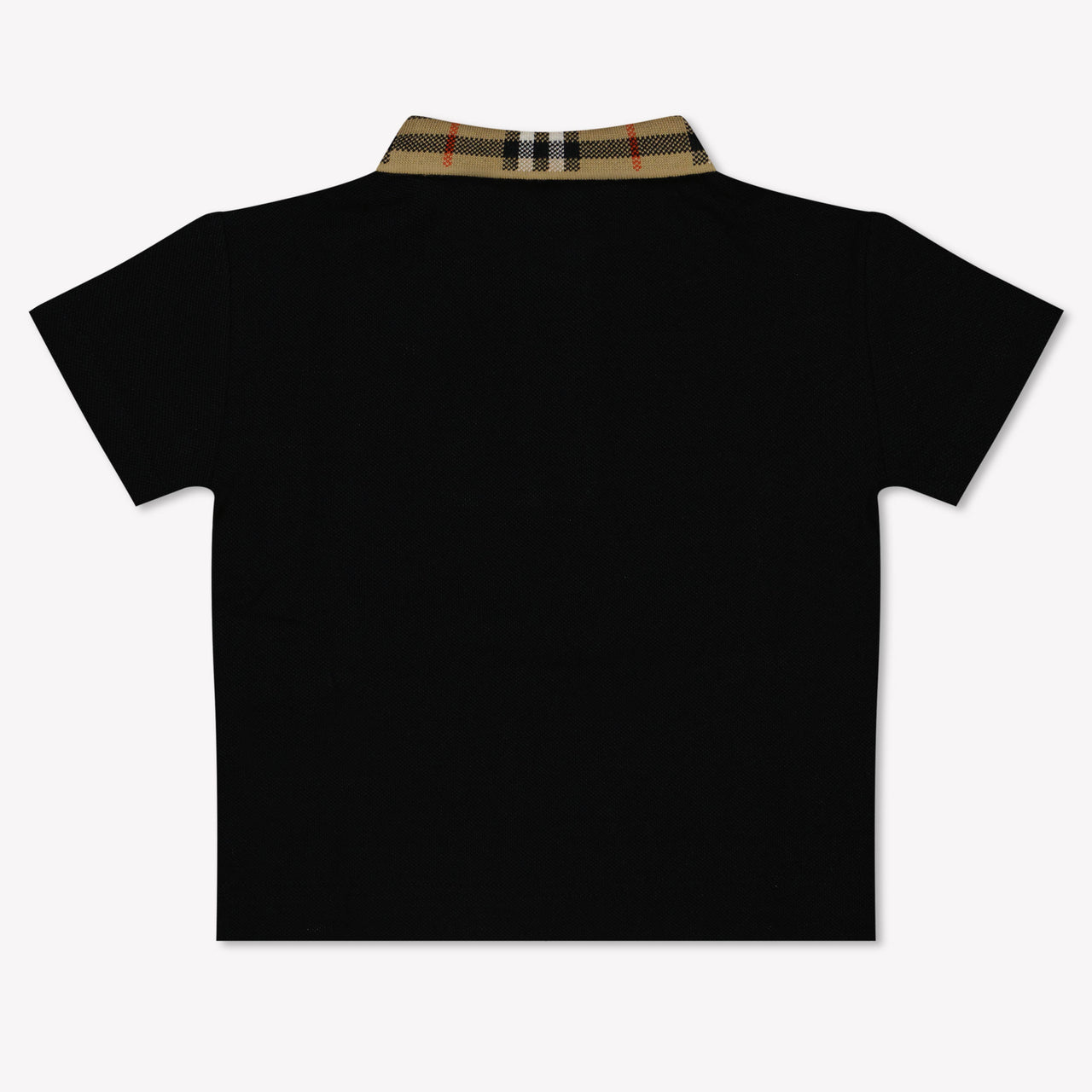 Burberry Baby Jongens Polo In Zwart