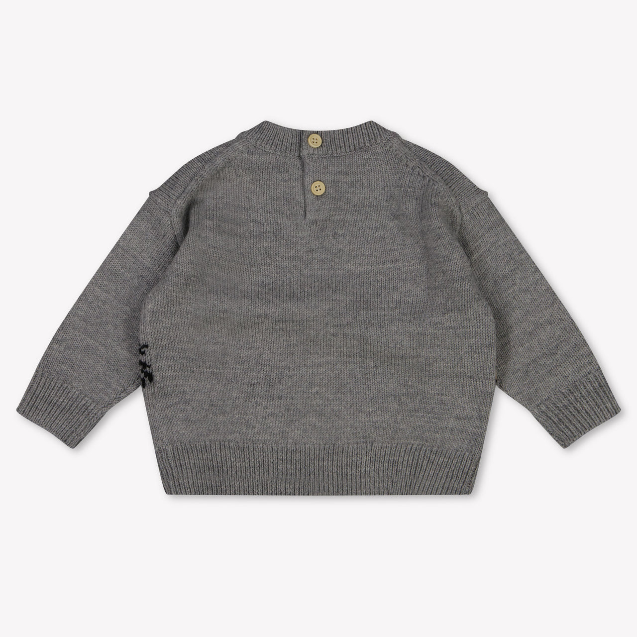 Burberry Baby Unisex Trui In Grijs