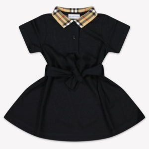 Burberry Astrid Baby Meisjes Jurk In Zwart