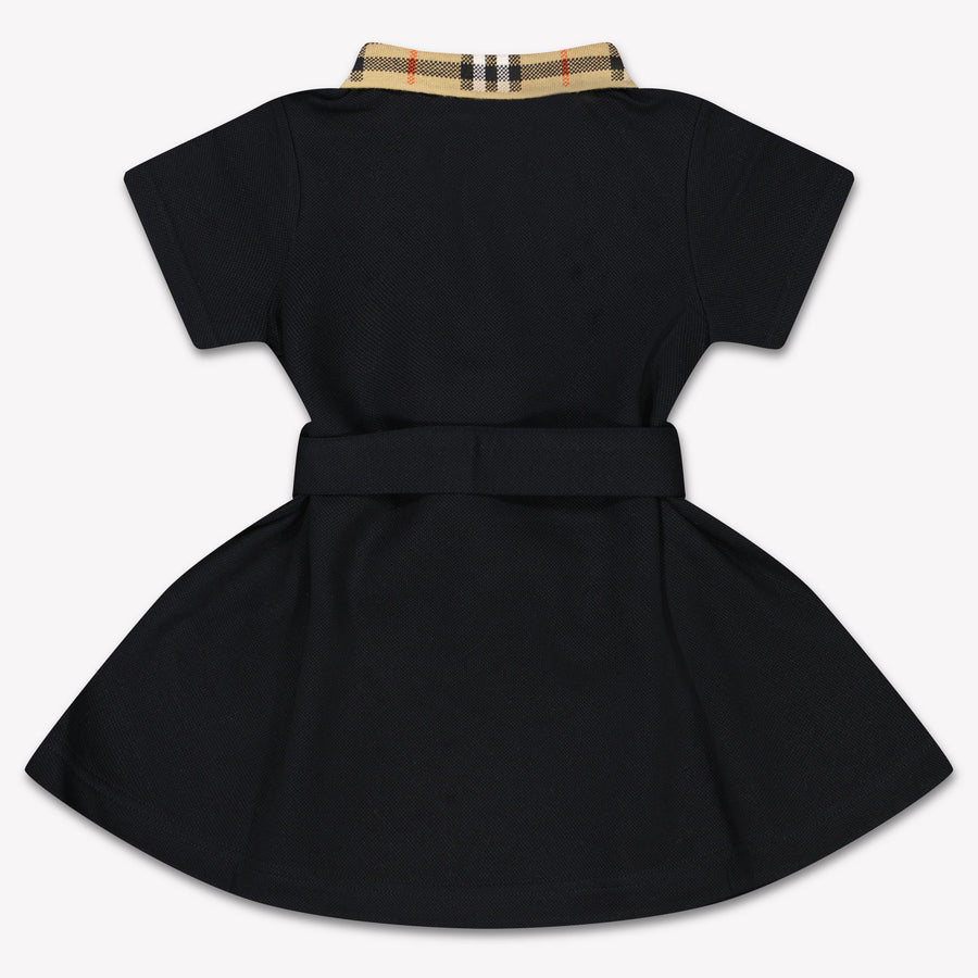 Burberry Astrid Baby Meisjes Jurk In Zwart