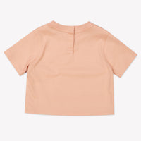 Burberry Baby Meisjes T-Shirt In Licht Roze
