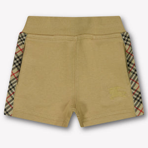 Burberry Baby Jongens Shorts In Zand