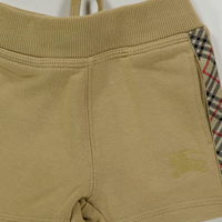 Burberry Baby Jongens Shorts In Zand