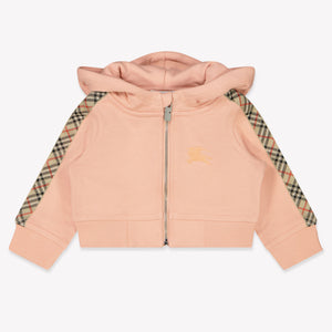 Burberry Baby Meisjes Vest In Licht Roze