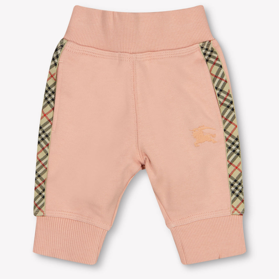 Burberry Baby Meisjes Broek In Licht Roze