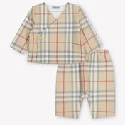 Burberry Baby Unisex Boxpakje In Licht Beige