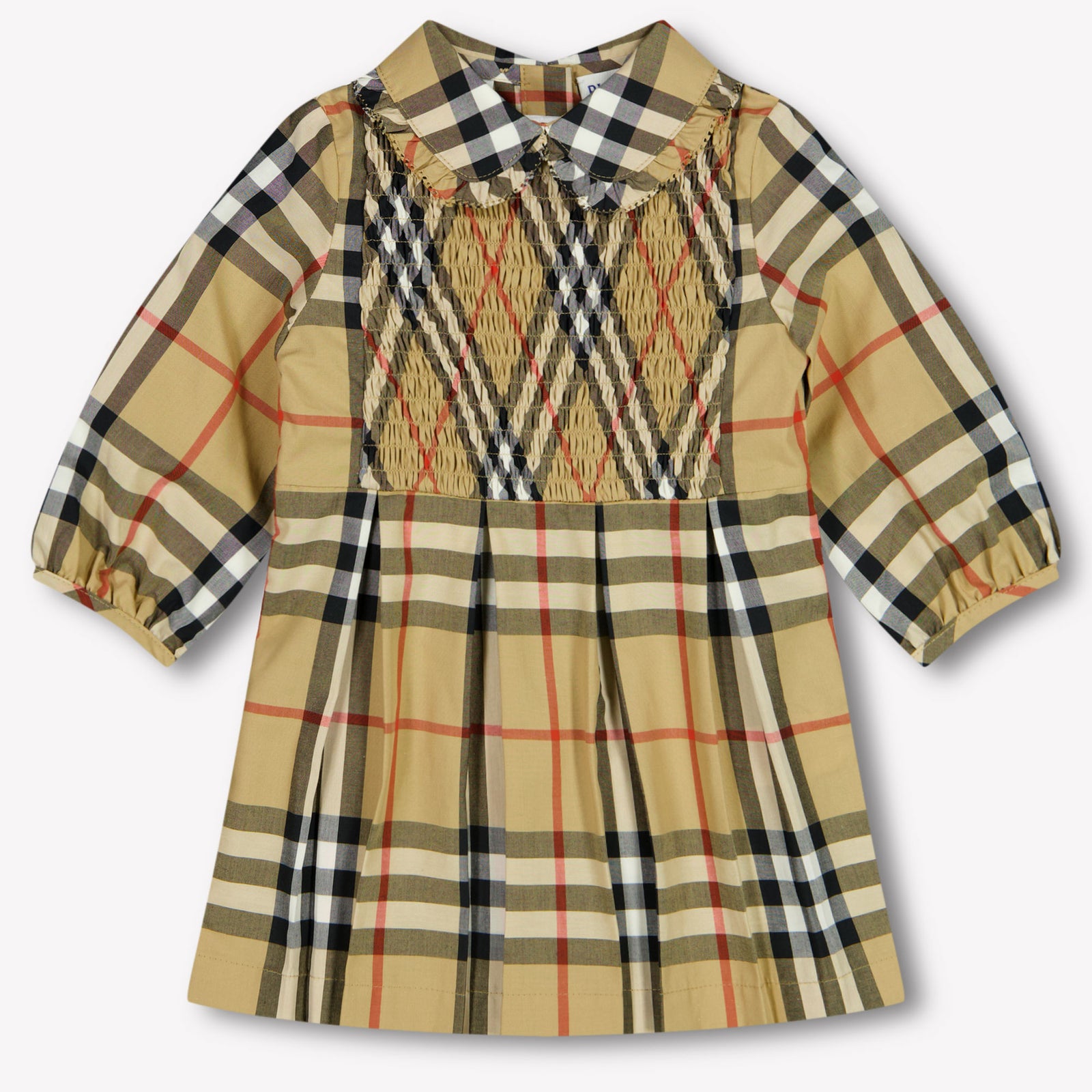 Burberry Ida Baby Meisjes Jurk In Beige
