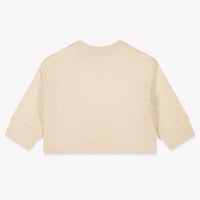 Burberry Baby Jongens Trui In Off White