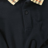 Burberry Kinder Jongens Polo In Zwart
