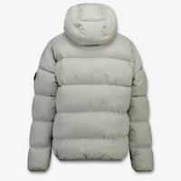 Stone Island Kinder Jongens Winterjas In Grijs