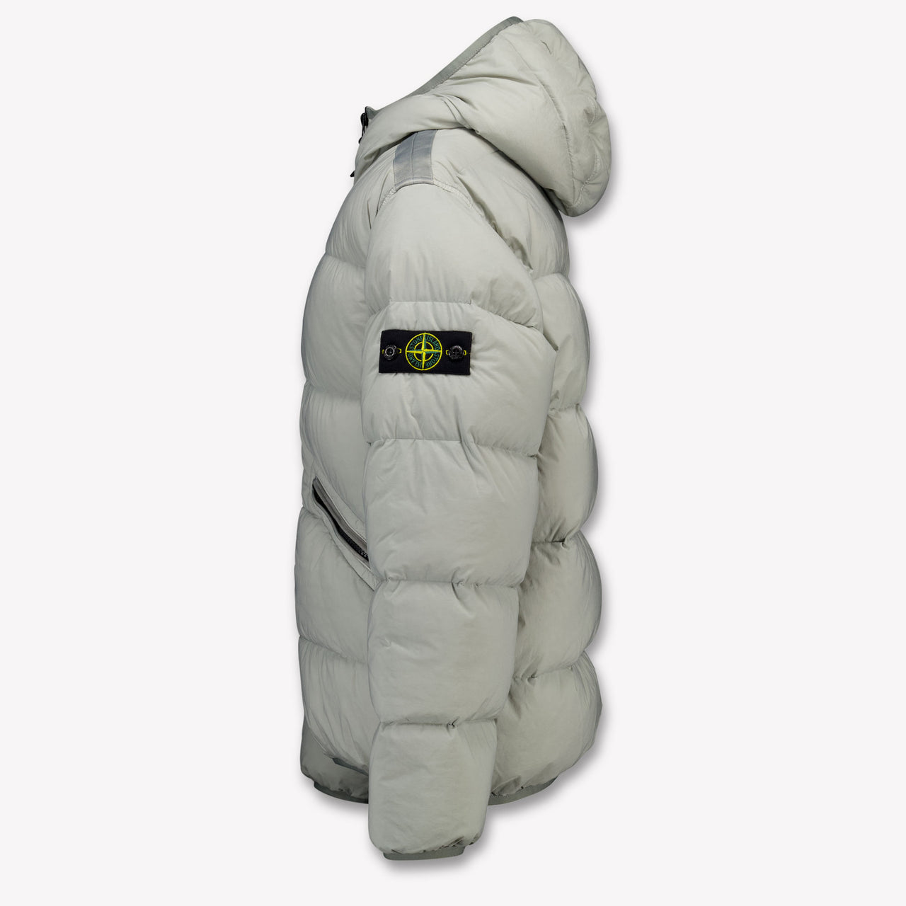 Stone Island Kinder Jongens Winterjas In Grijs