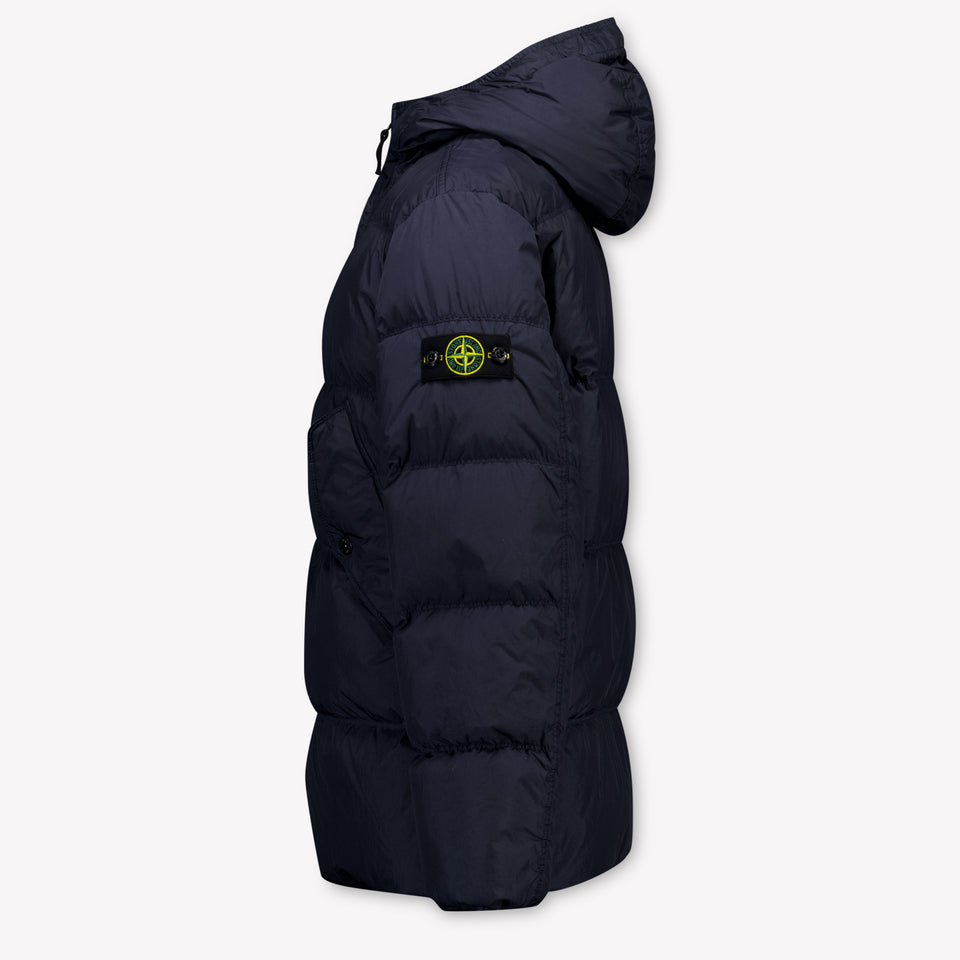 Stone Island Kinder Jongens Winterjas In Navy