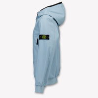 Stone Island Kinder Jongens Winterjas In Licht Blauw