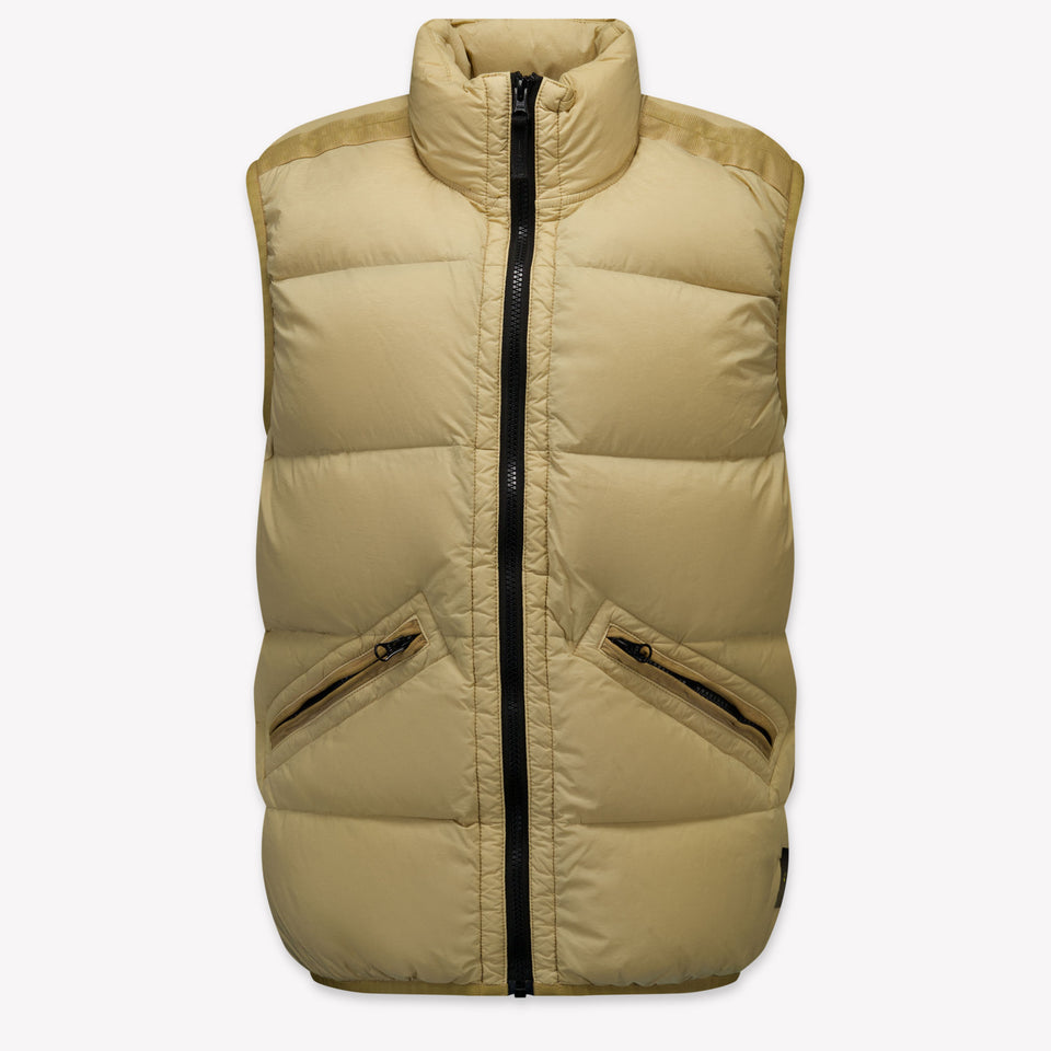 Stone Island Kinder Jongens Bodywarmer In Beige
