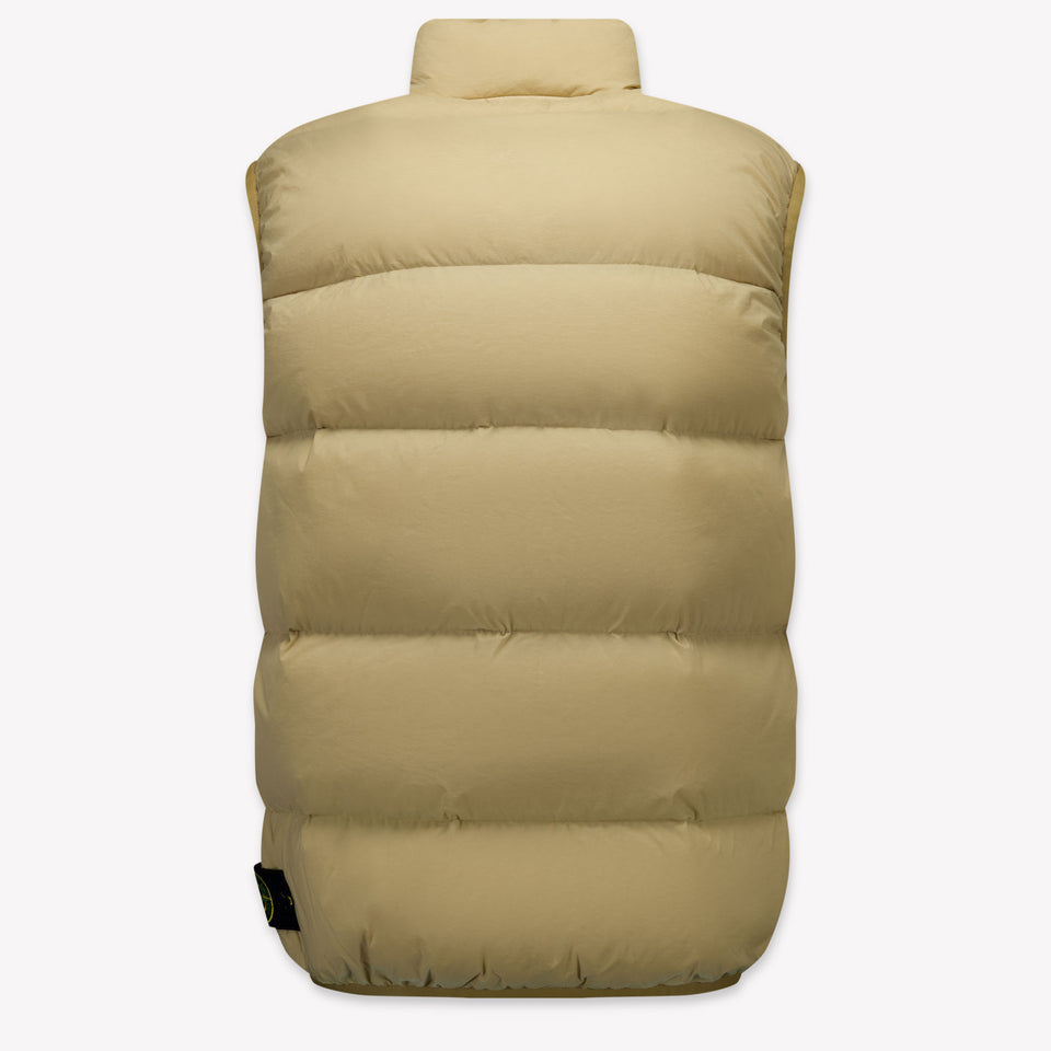 Stone Island Kinder Jongens Bodywarmer In Beige