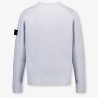 Stone Island Kinder Jongens Trui In Licht Blauw