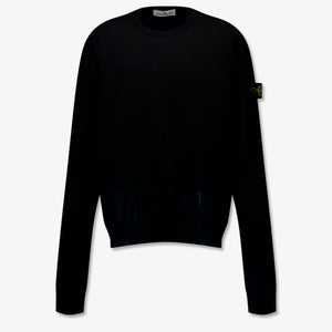 Stone Island Kinder Jongens Trui In Zwart