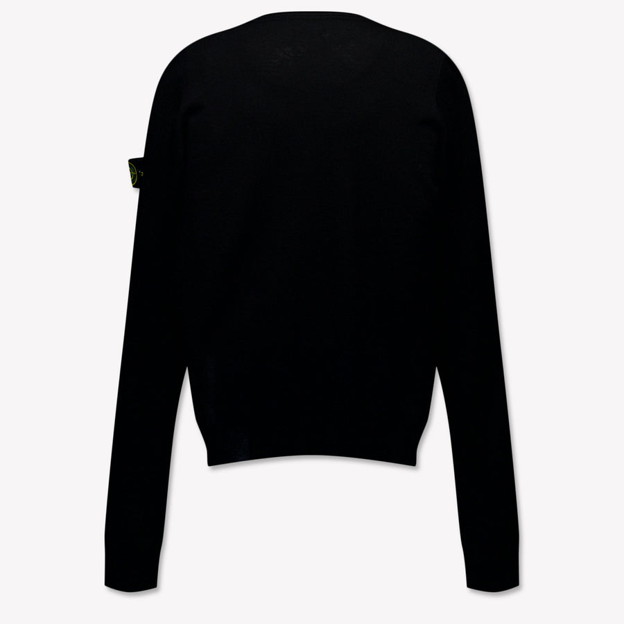 Stone Island Kinder Jongens Trui In Zwart